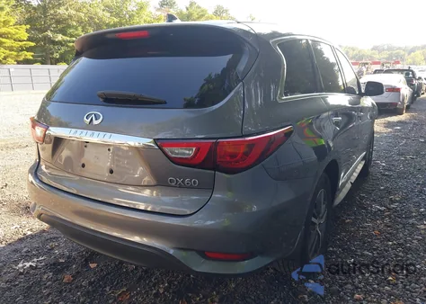 2017 Infiniti Qx60 from USA, damaged, VIN 5N1DL0MM3HC507115